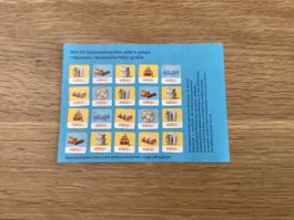 40 Sammelmarken Splash,Coop 