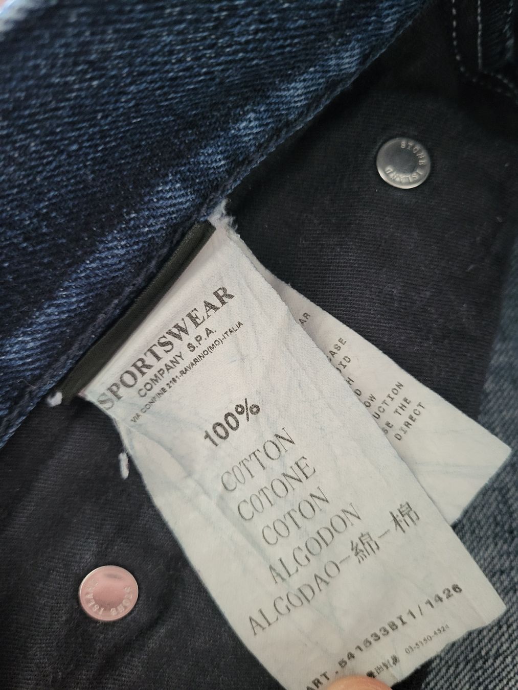Jeans: STONE ISLAND – Neuf (Voir description) à Fruthwilen par Mostro-Medusa 3