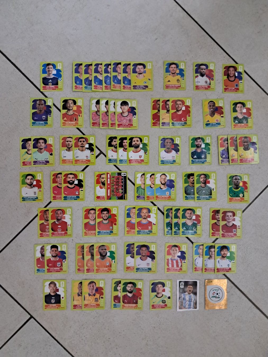 Panini Carte collezionabili: 75× Panini Sticker WM 2026 – Nuovo (secondo la descrizione) da Weinfelden venduto da Da-ryn01