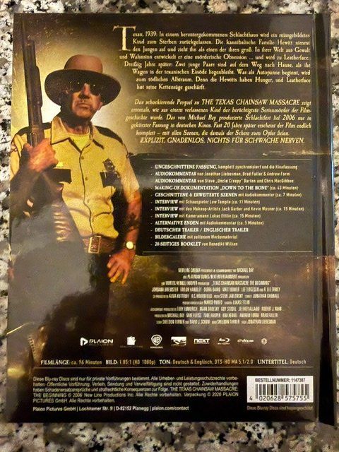 Alle DVDs: TEXAS CHAINSAW MASSACRE - THE BEGINNING ** BD - VERGRIFFEN ! – Neu (gemäss Beschreibung) aus Wollerau von NERO7000 2