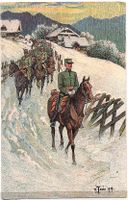 Ansichtskarte 1. Weltkrieg Militär Schweiz