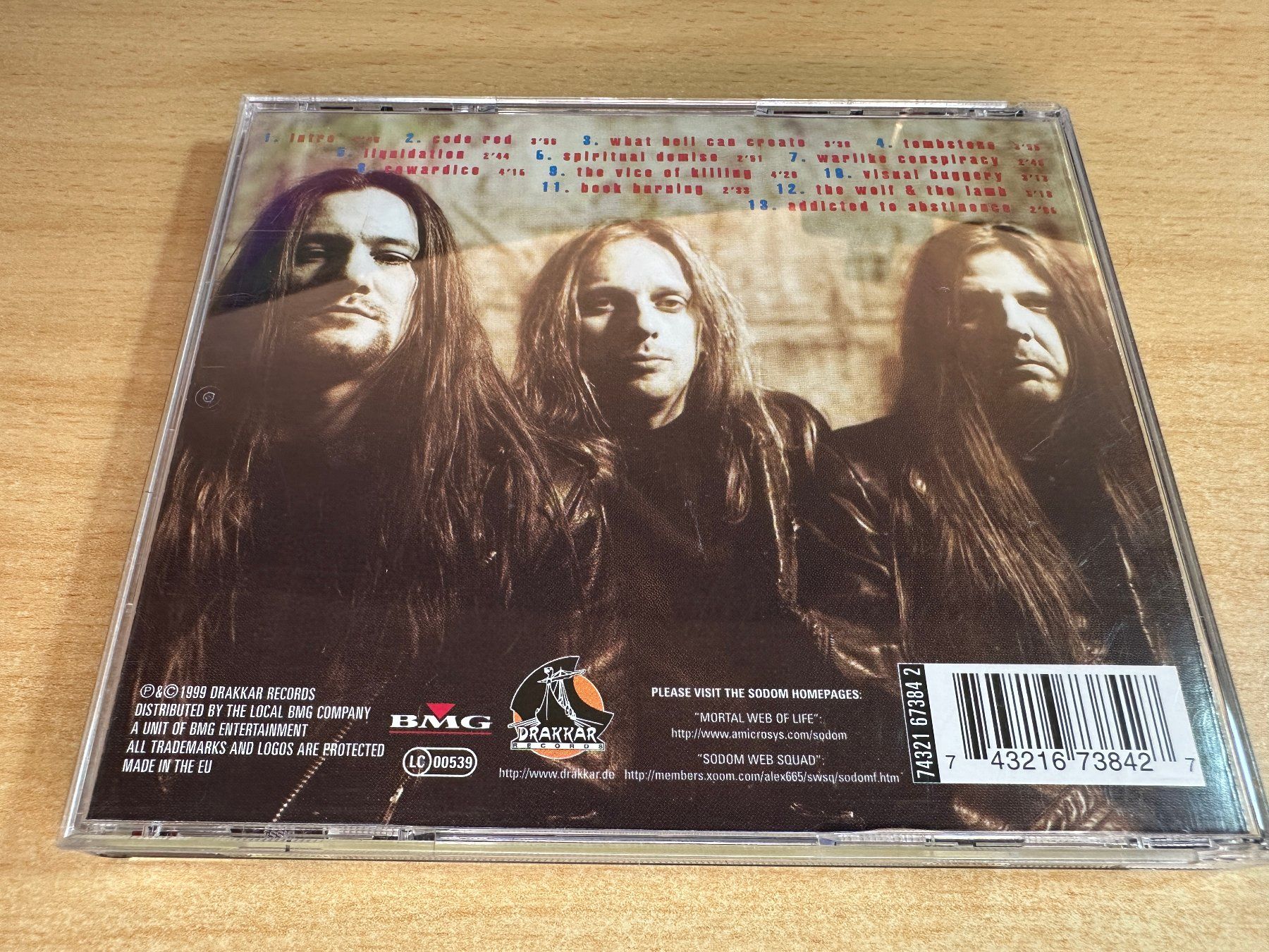CD: J0 Sodom – Code Red – Usato da Rikon im Tösstal venduto da Alpenmutz 1
