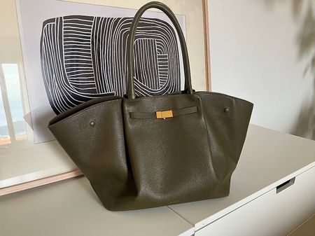Demellier New York Handtasche / Shopper Olive