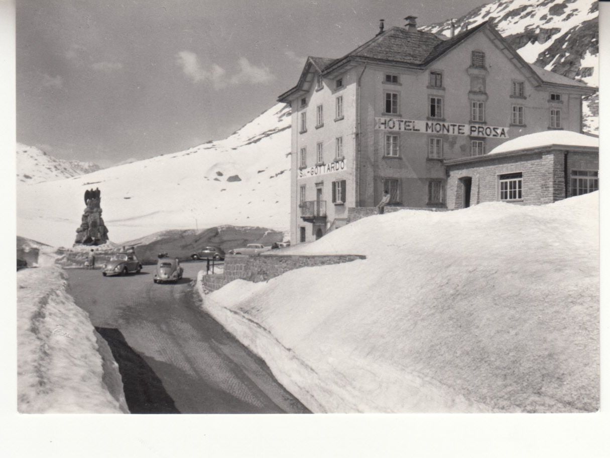 Ansichtskarten: Gotthard Passhöhe ca. 1970 – Gebraucht aus Bürglen TG von StampGraf