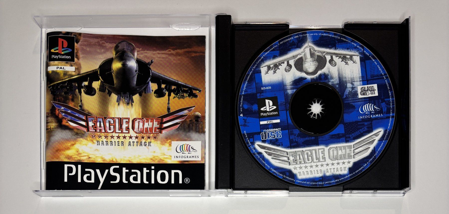 Sony Spiele: PS1 - Eagle One: Harrier Attack – Gebraucht aus Allschwil von Bullach 1