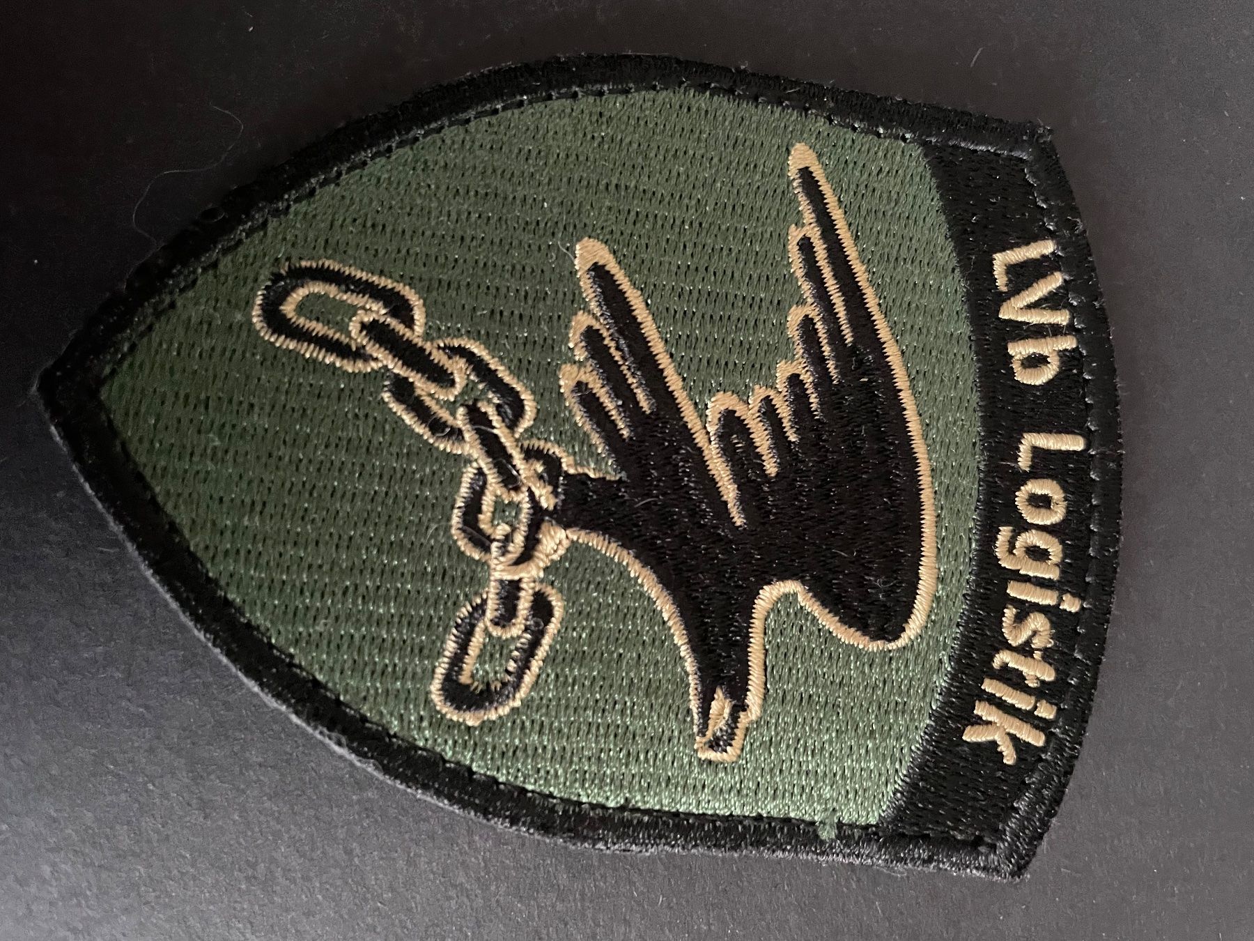 Schweizer Armee Plaketten & Abzeichen: Klett Patch LVb Logistik – Gebraucht aus Oberiberg von reimet