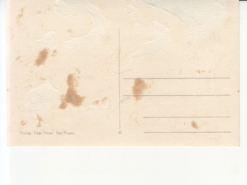Ansichtskarten: Bad Ragaz ca. 1925 – Gebraucht aus Bürglen TG von StampGraf 1