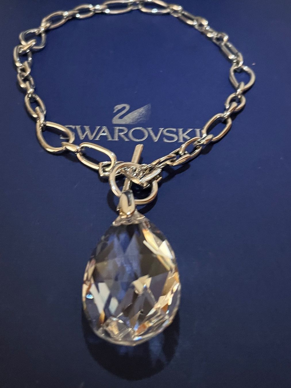 Swarovski Catenine: Swarovski statement kette ungetragen – Nuovo (secondo la descrizione) da Kirchleerau venduto da Dalmi220 1