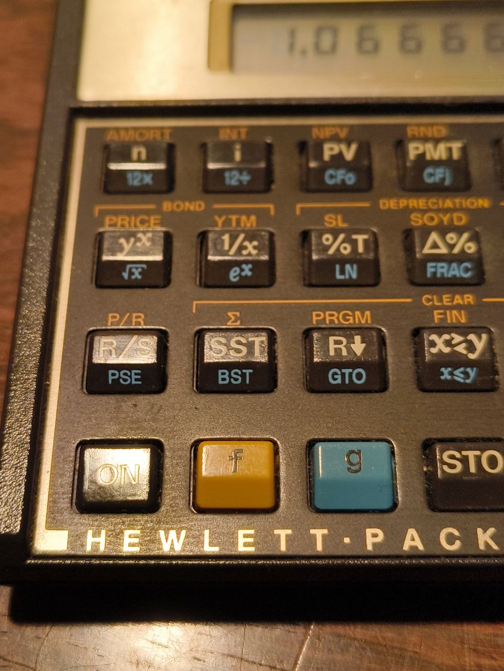 Hewlett Packard Taschenrechner: HP 12C Financial Programmable Calculator RPN Taschenrechner – Gebraucht aus stettlen von VintageBern_ch 2