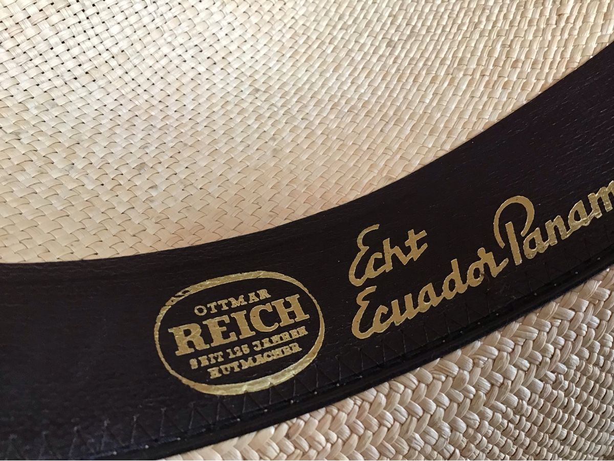 Copricapi, berretti & cappellini: Strohut Ecuador Panama Gr. 54 – Usato da Rodersdorf venduto da trueegg 4