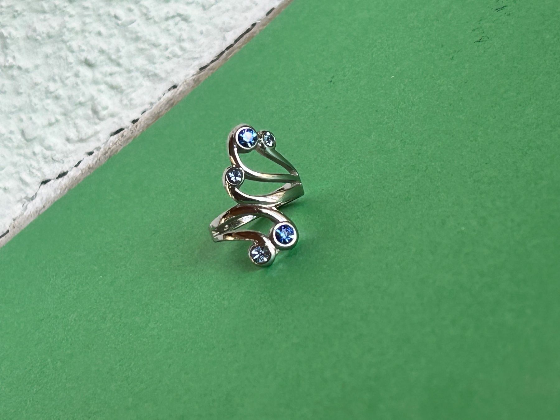 Anelli: Fingerring blauweiss (54) – Usato da Laufen venduto da Bellavitaboom 8