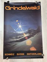 Plakat original Grindelwald von Ernst Schudel