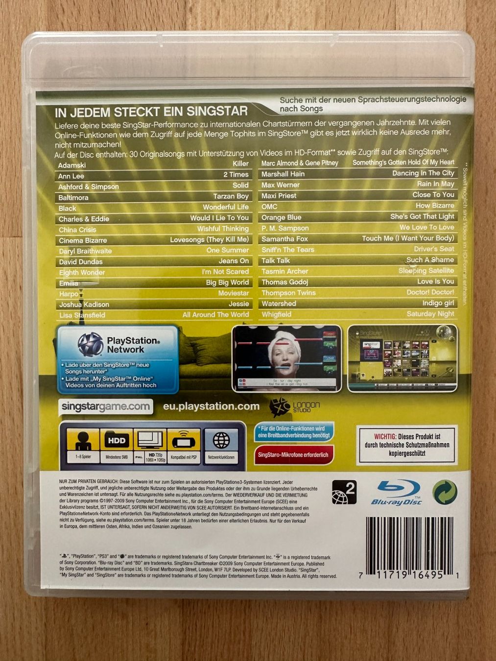 Spiele: Singstar Chartbreaker - PS 3 PS3 – Gebraucht aus Nussbaumen AG von Dika-Shop 1