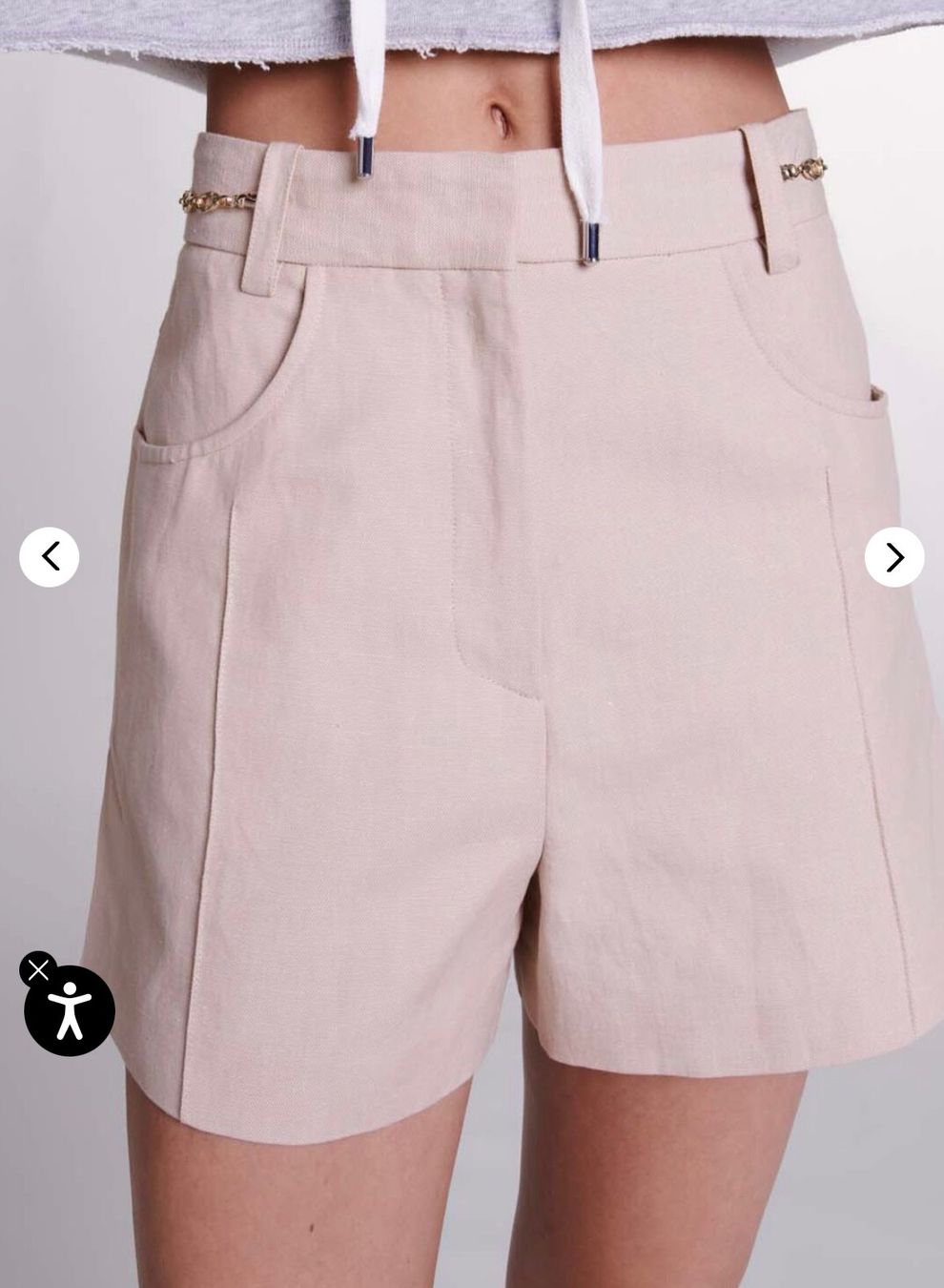 Maje Pantaloni: Short en lin Maje – Usato da Geneve venduto da eri_8gq7 2