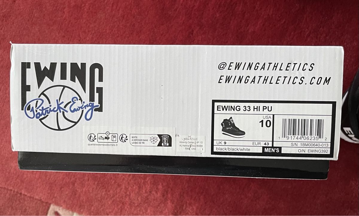 Scarpe da uomo: Ewing Sneaker  black/white Gr. 42.5 – Nuovo e nell'imballaggio originale da Schwarzenburg venduto da The_Power_Of_Scents 5