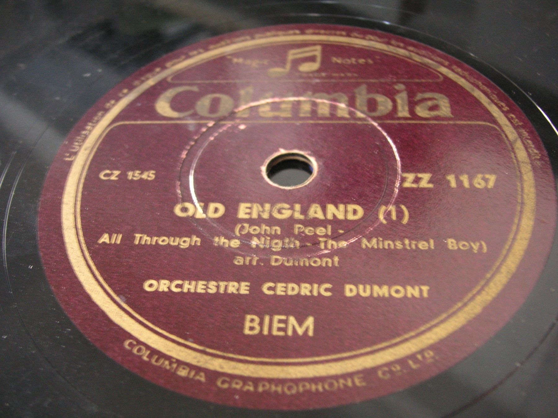 Schallplatten: DISQUES 78 TOURS – Gebraucht aus Lausanne von Leag 4