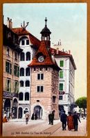 Genève - La Tour du Molard - Animée