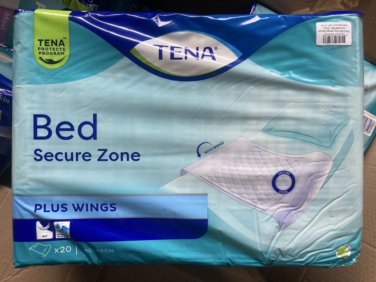 Windeleimer & Windeln: Tena Bed Plus Wings – Neu und originalverpackt aus FRIBOURG von Boris004