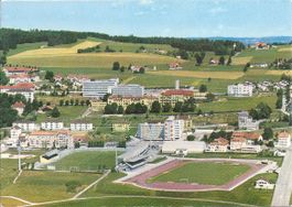 CHAUX - de - FONDS, centre sportif et nouvel hôpital