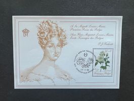 1988  Belgien rose Royal Block Erstag  (A375)
