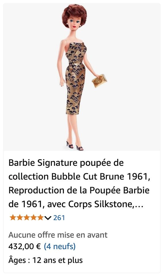 Bambole: Silkstone Bubblecut Barbie Puppe – Nuovo e nell'imballaggio originale da Zürich venduto da Kat_5557 5