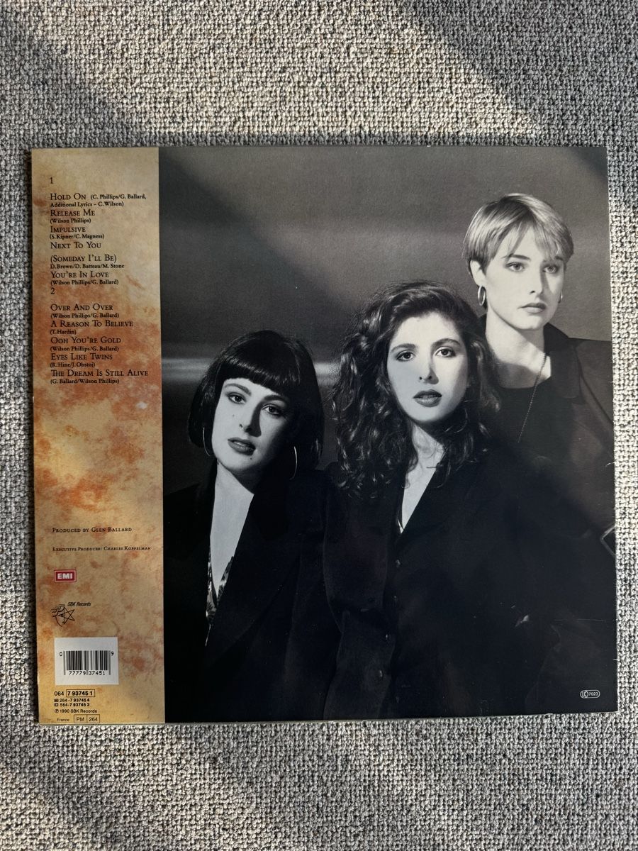 Dischi in vinile: Wilson Phillips - Wilson Phillips - LP - 90s – Usato da Rorbas venduto da BlackstarRecords 1