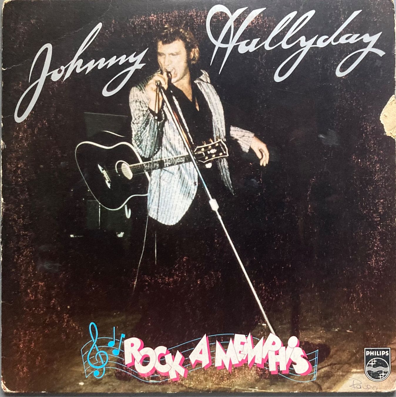 Dischi in vinile: JOHNNY HALLYDAY - ROCK  A MEMPHIS – Usato da Poliez-Pittet venduto da Newtown-Records