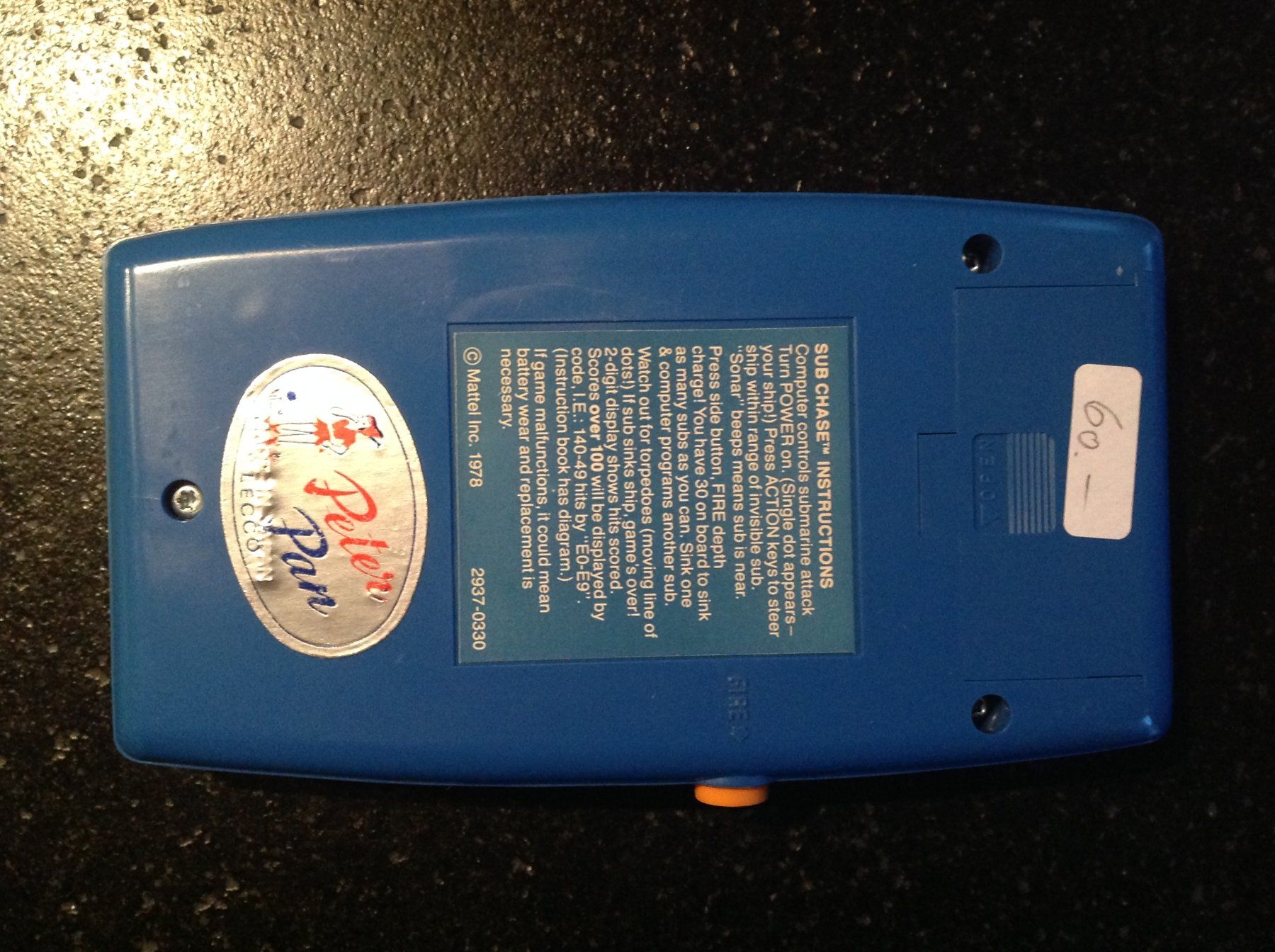 Konsolen: Mattel Electronics Sub Chase  - idea game & watch – Gebraucht aus Vuiteboeuf von broticaire 2