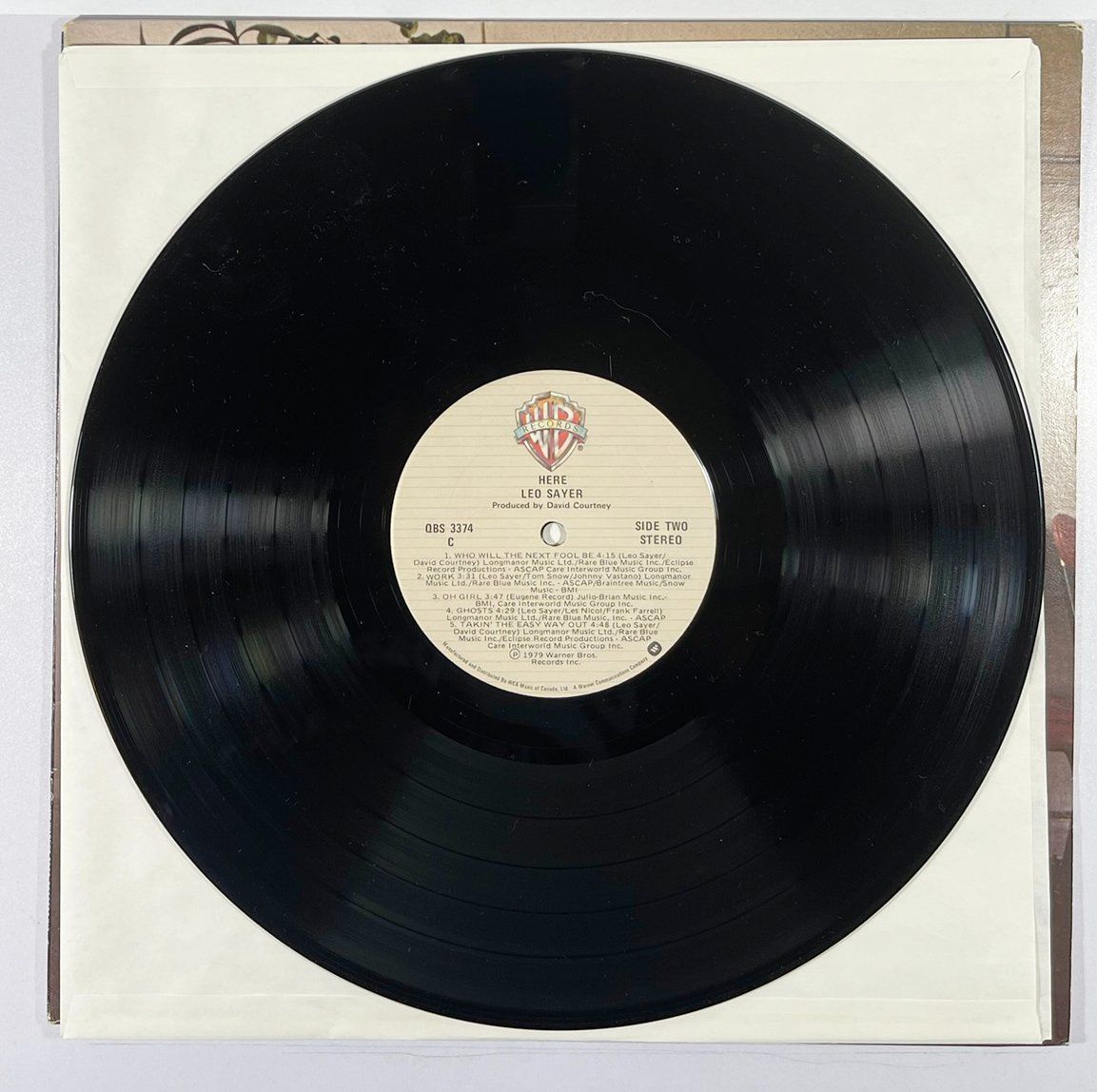 Schallplatten: LP: LEO SAYER - Here (1979) – Neu (gemäss Beschreibung) aus Frenkendorf von Yard-Sale-2000 3
