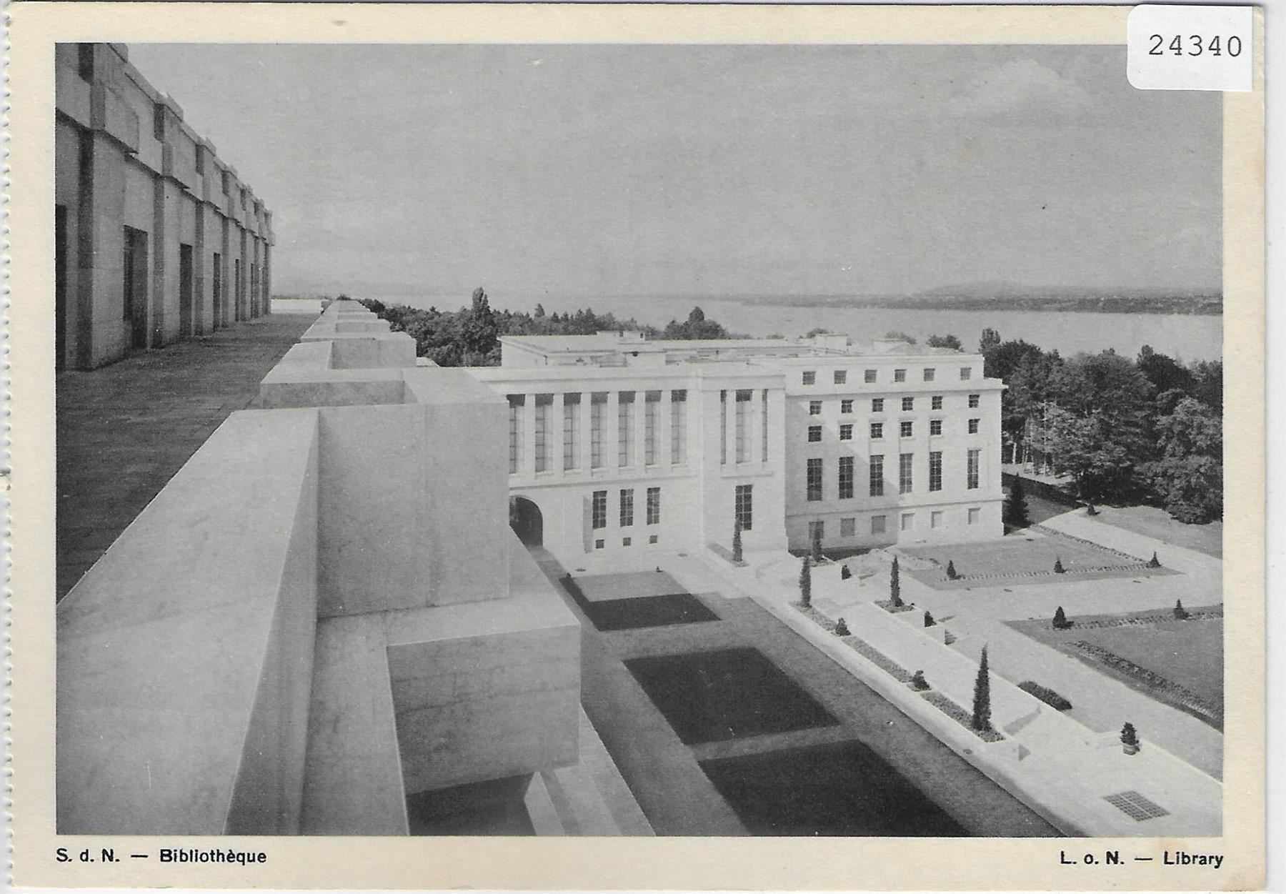 Cartoline postali: Geneve - Société des Nations – Antico da Ettingen venduto da Kartenplanet