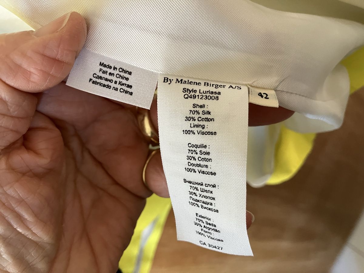 Malene Birger Giacche: Seidenjacke von Malene Birger Gr 42 – Usato da Bassersdorf venduto da groovygremlin 4