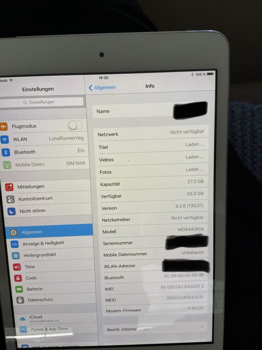 Apple Tablettes PC: iPad mini 32GB, Silber, WIFI+Cellular – D'occasion à Matten b. Interl. par The_blue 3