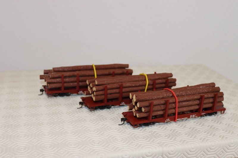 Modelleisenbahnen: 3 US Güterwagen ( 550 ) – Gebraucht aus Kerzers von Winu64