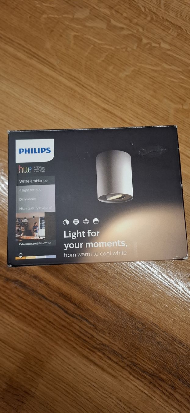 Philips Lampadari & plafoniere: Philips Hue Spot Pillar – Nuovo (secondo la descrizione) da Guntershausen venduto da Jtattoo