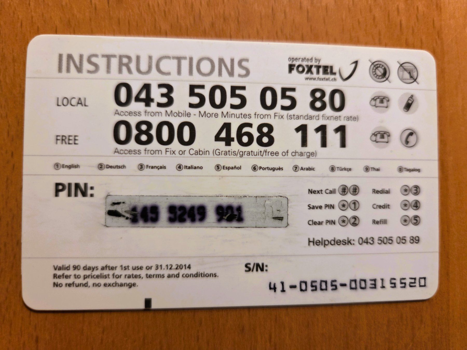 Schede telefoniche: PREPAID - SCHWEIZ – Usato da Brüttisellen venduto da Nighttrain 1