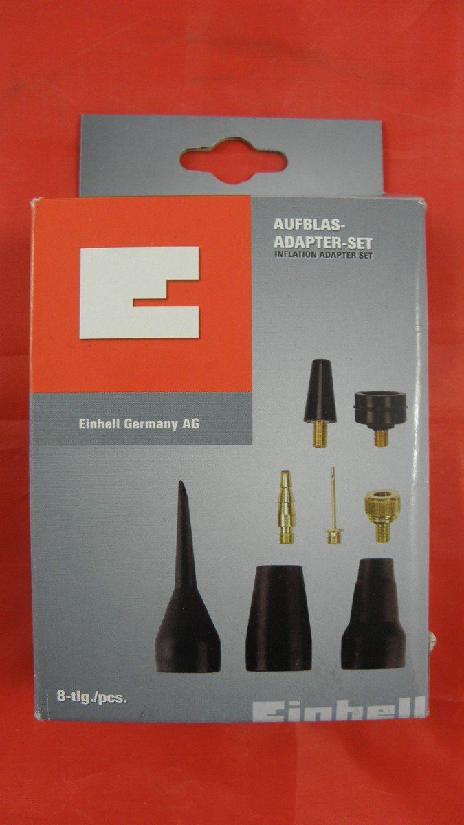 Einhell Unità & Adattatore: Einhell Aufblas-Adapterset 8-teilig, NEU – Nuovo e nell'imballaggio originale da Unterengstringen venduto da Tnovus 2