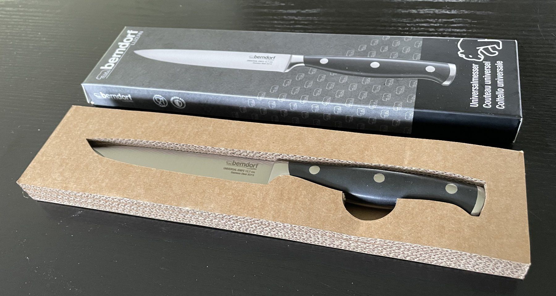 Berndorf Coltelli da cucina: Universalmesser BERNDORF Messer Universal Küchenmesser – Nuovo e nell'imballaggio originale da Oftringen venduto da allesmeins 5