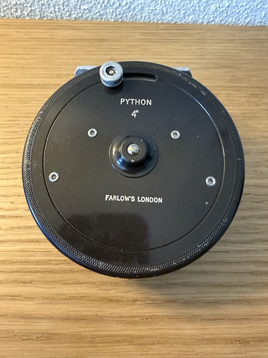 Tamburi & Mulinelli: Moulinet de pêche Python 4" Farlow's London occasion – Usato da Kloten venduto da Mumiiin