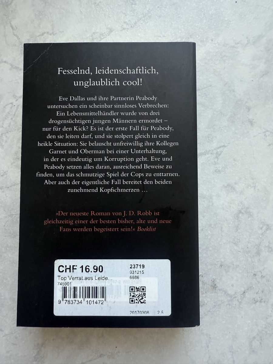 Libri: Nora Roberts: Verrat aus Leidenschaft – Usato da Embrach venduto da Tom1717 2