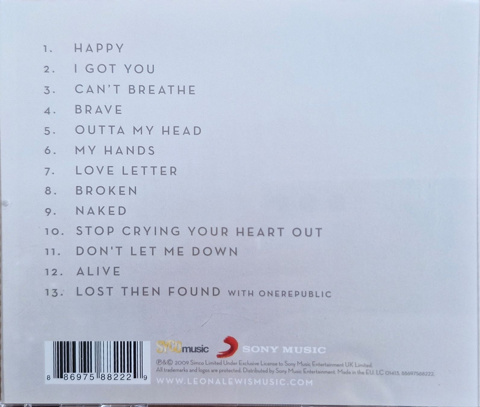 CDs: Leona Lewis - Echo – Gebraucht aus Thun von rinka3 1