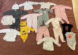 Hochwertige Kleiderpaket für Baby Mädchen 62-68 (45 Artikel)