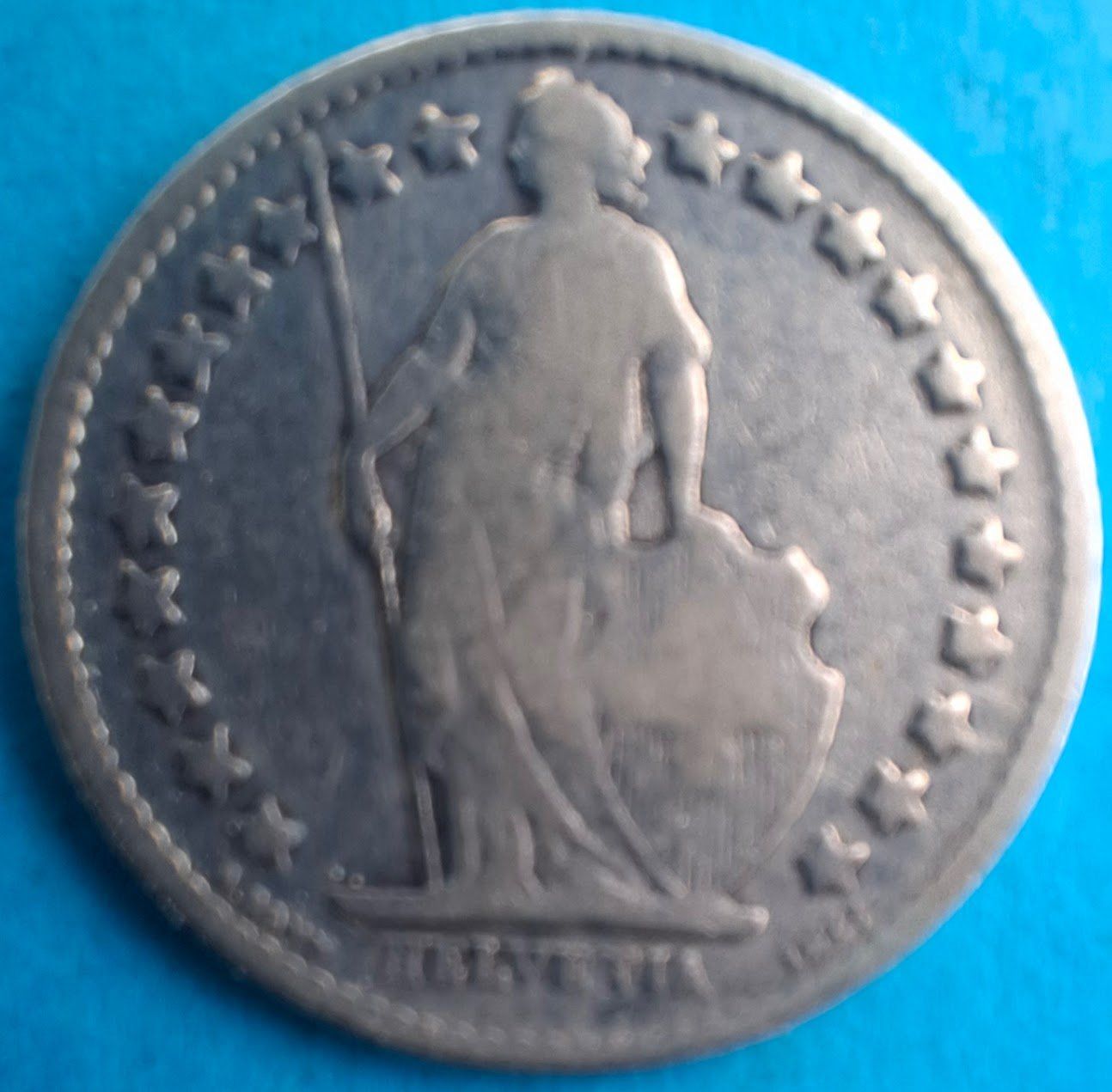 Tutti le monete: CHF___0.50 1901 SS – Usato da Fribourg venduto da Kiki020 1