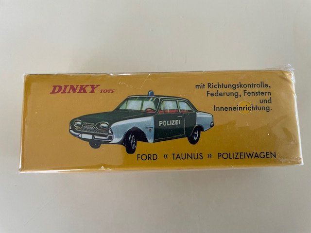 Dinky Toys 538 - Ford Taunus 12M, Couleur Verte, échelle 1:43, édition Atlas, Neuve