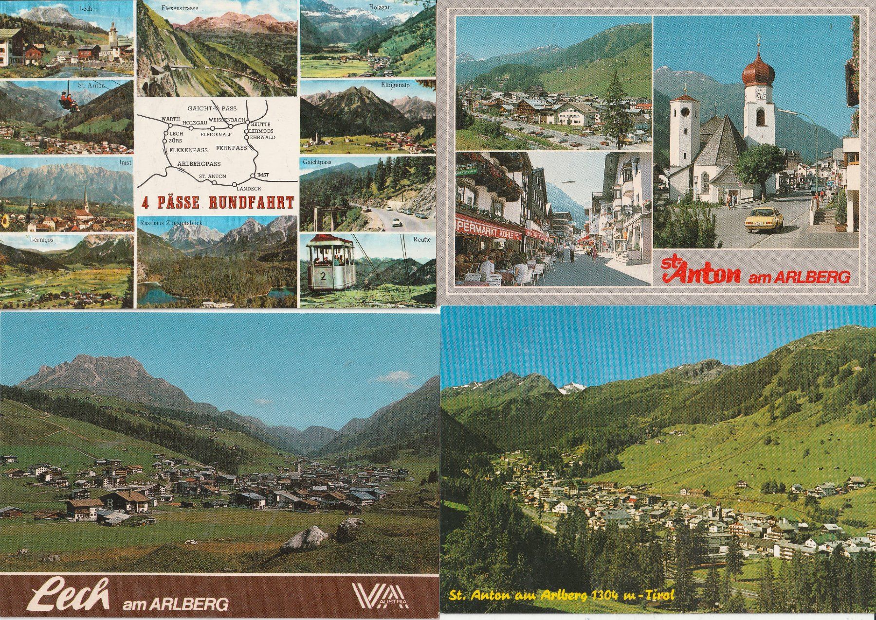 Cartoline postali: 40 Karten Ausland – Usato da Lumbrein venduto da made02 1