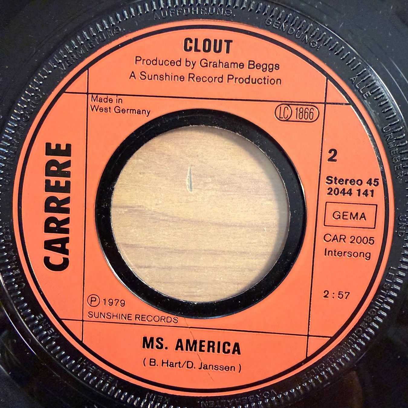: Clout - Save Me / 1. D-Press. 1979 – D'occasion à Gais par soundcave57 3