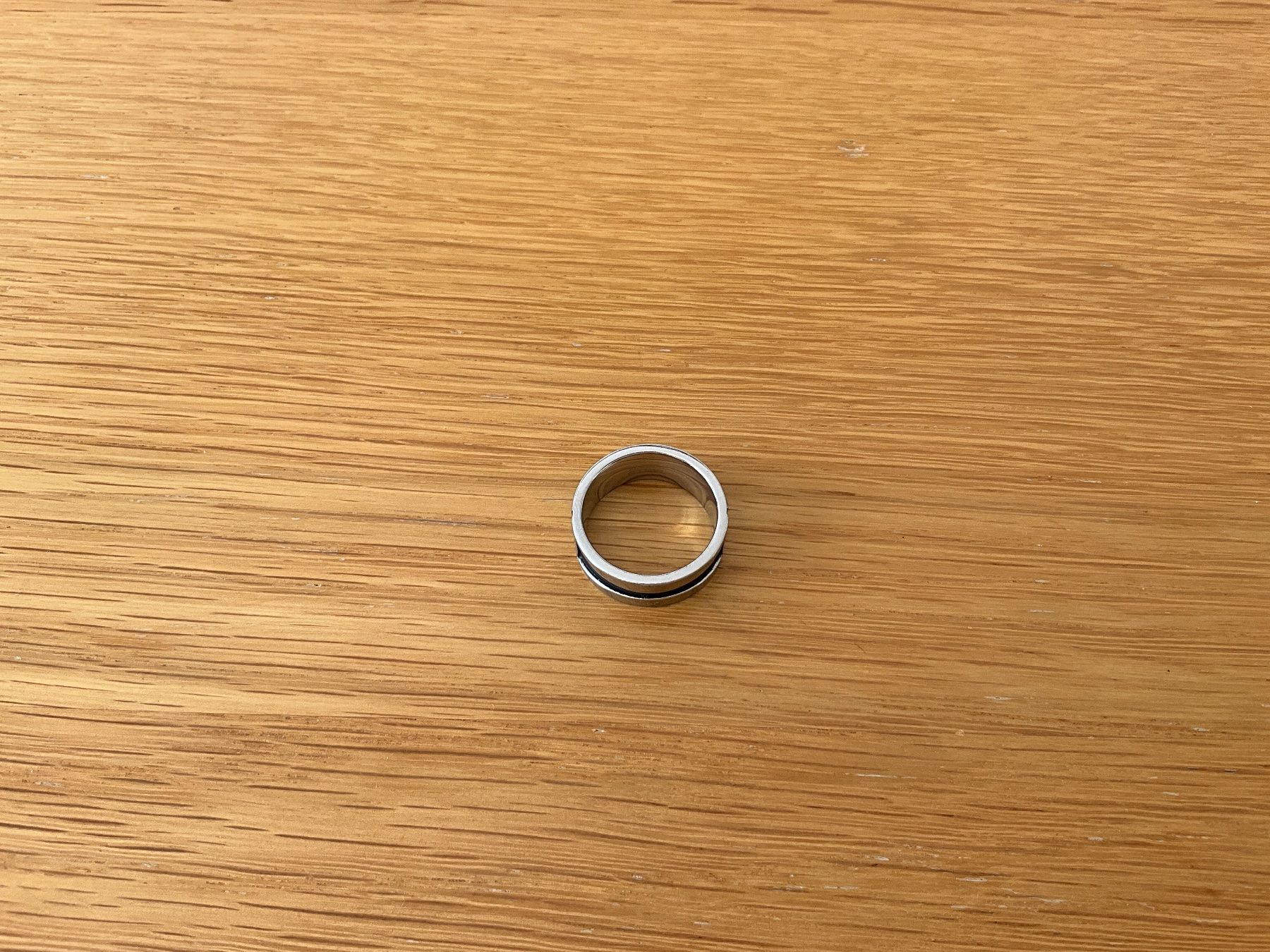 Fossil Anelli: Fossil Steel Männer Ring gebraucht. – Usato da Silvaplana venduto da ChazDavies