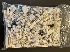 1Kg weisse Legos 