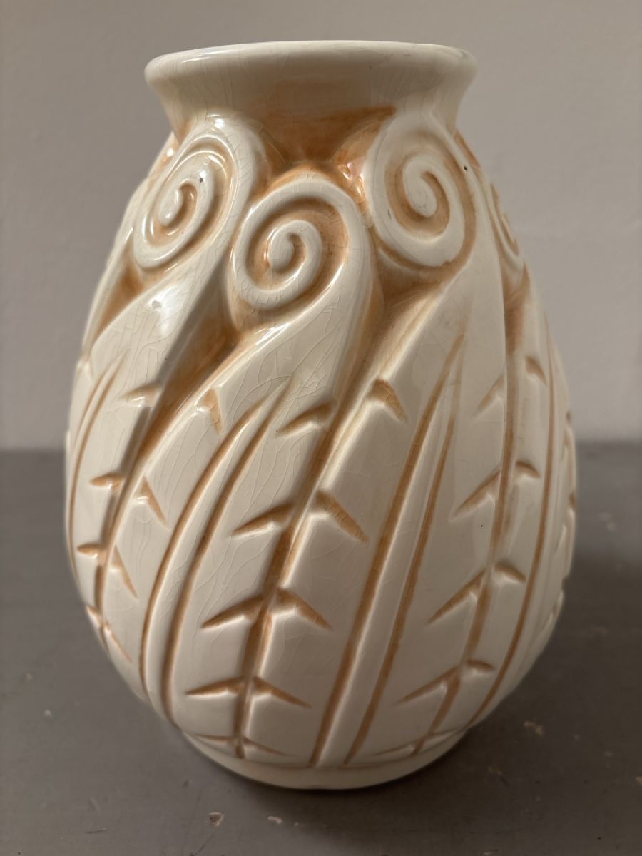 Vasi & Recipienti: Art Deco Vase, lalouviere, Boch – Usato da Basel venduto da magnummarine