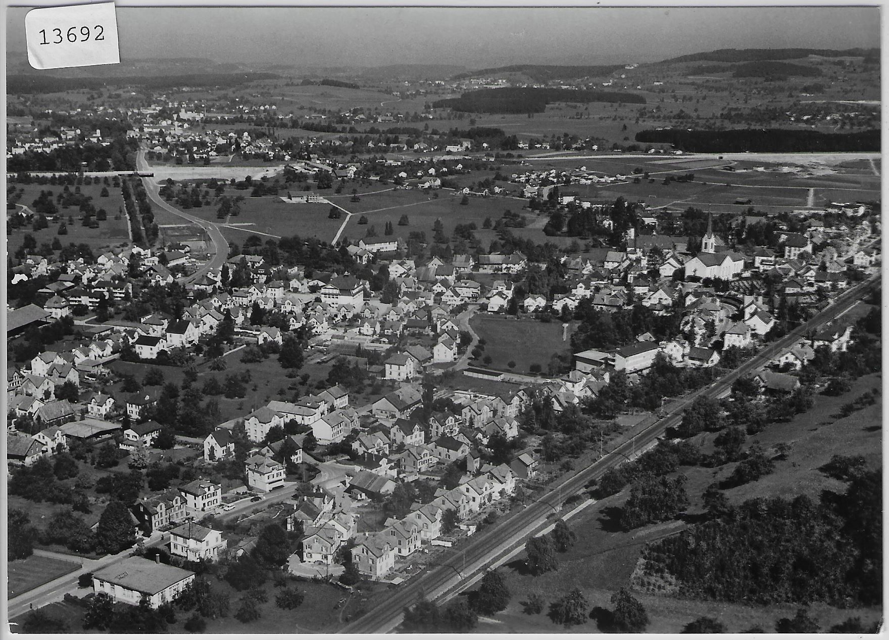 Cartoline postali: Flugaufnahme Sirnach TG – Antico da Ettingen venduto da Kartenplanet
