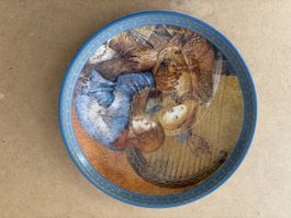 Zierteller Konigszelt Bavaria "Die Musik" 1982